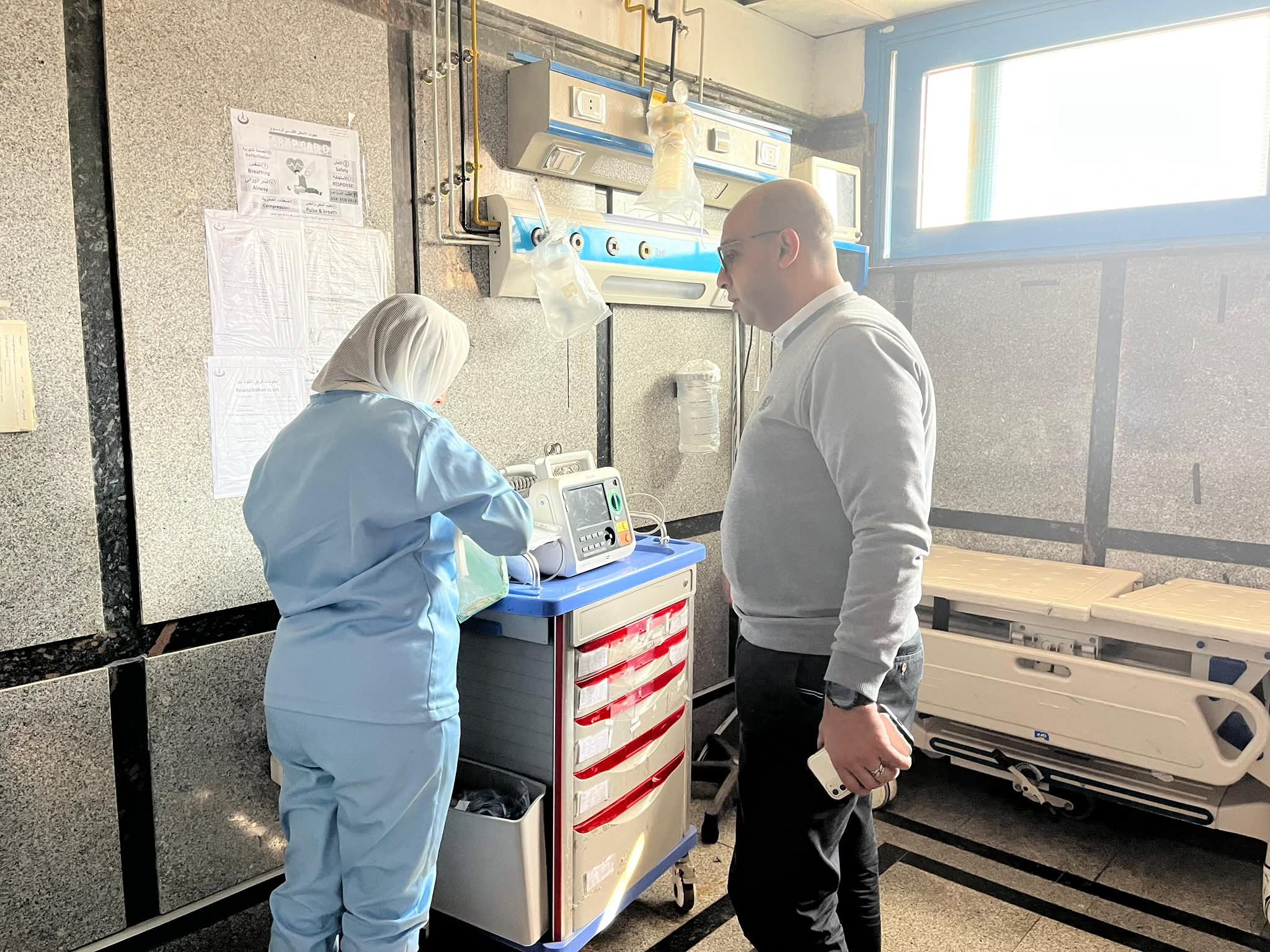 وكيل صحة الإسكندرية يتفقد اقسام بالمستشفيات وكيل صحة الإسكندرية يتفقد اقسام بالمستشفيات