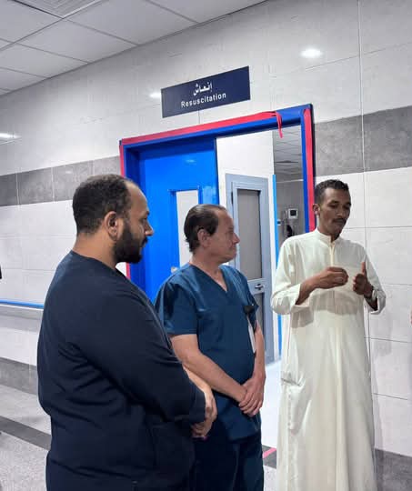 داخل اروقة مستشفي دراو