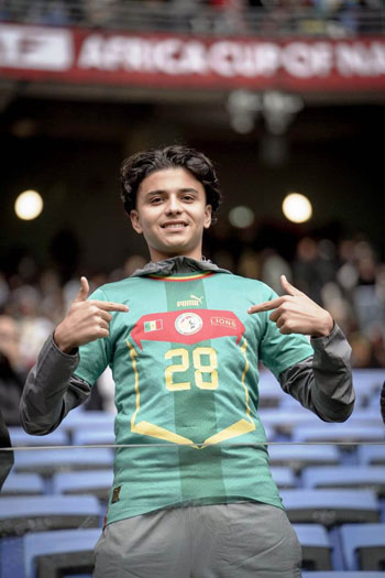 غربى يساند منتخب السنغال