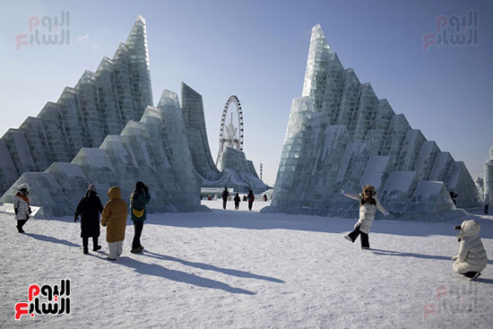 مهرجان الجليد والثلج في هاربين