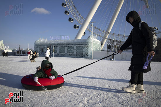 استمتاع السكان بالمهرجان