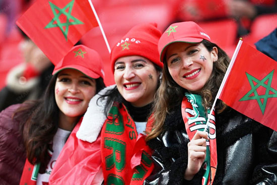 فتيات المغرب من داخل مدرجات المنتخب