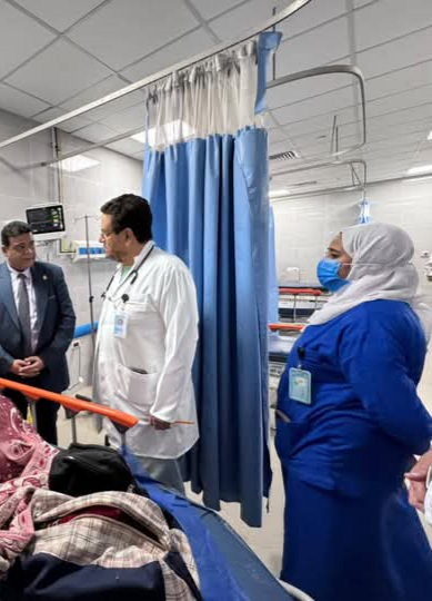 أقسام المستشفي