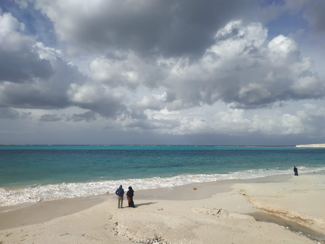 جمال الغيوم والبحر - مطروح