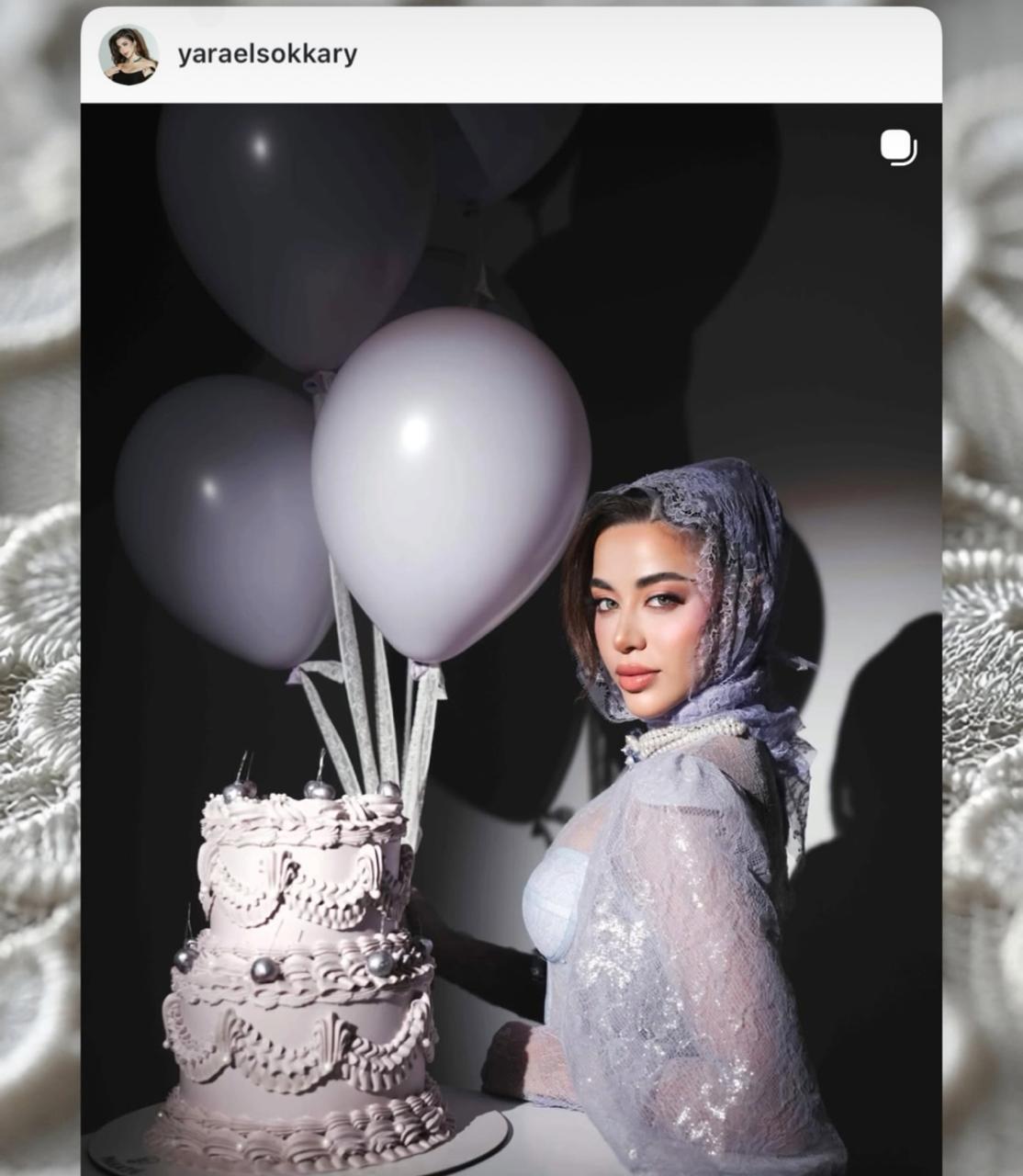 الفنانة يارا السكري