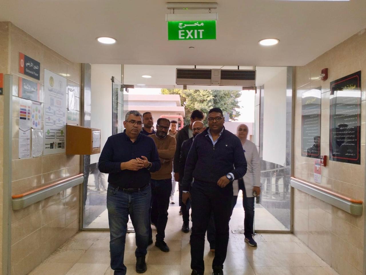 جولة تفقدية لمستشفيات البحر الأحمر 