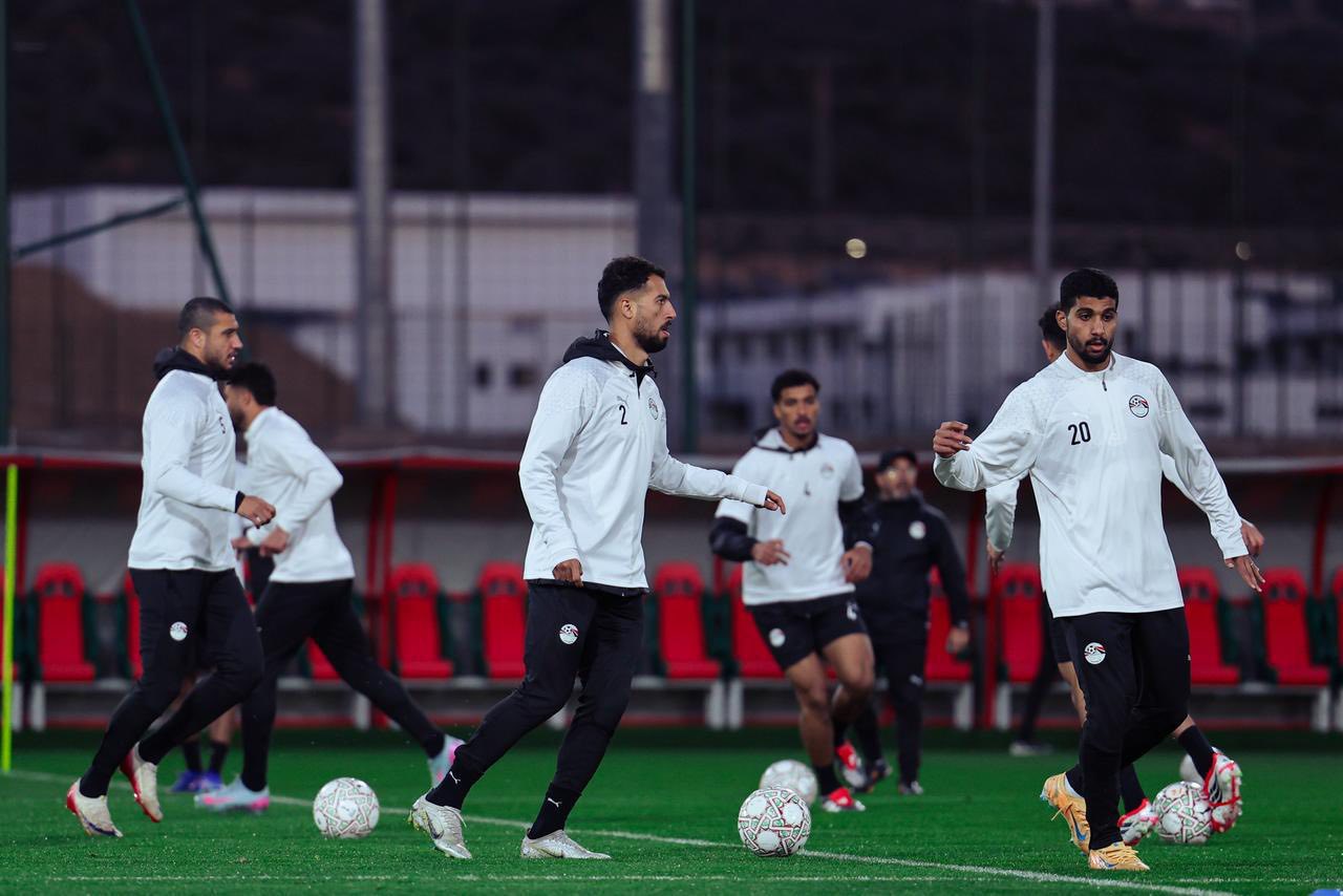 تدريب منتخب مصر استعدادا لمواجهة كوت ديفوار (8)
