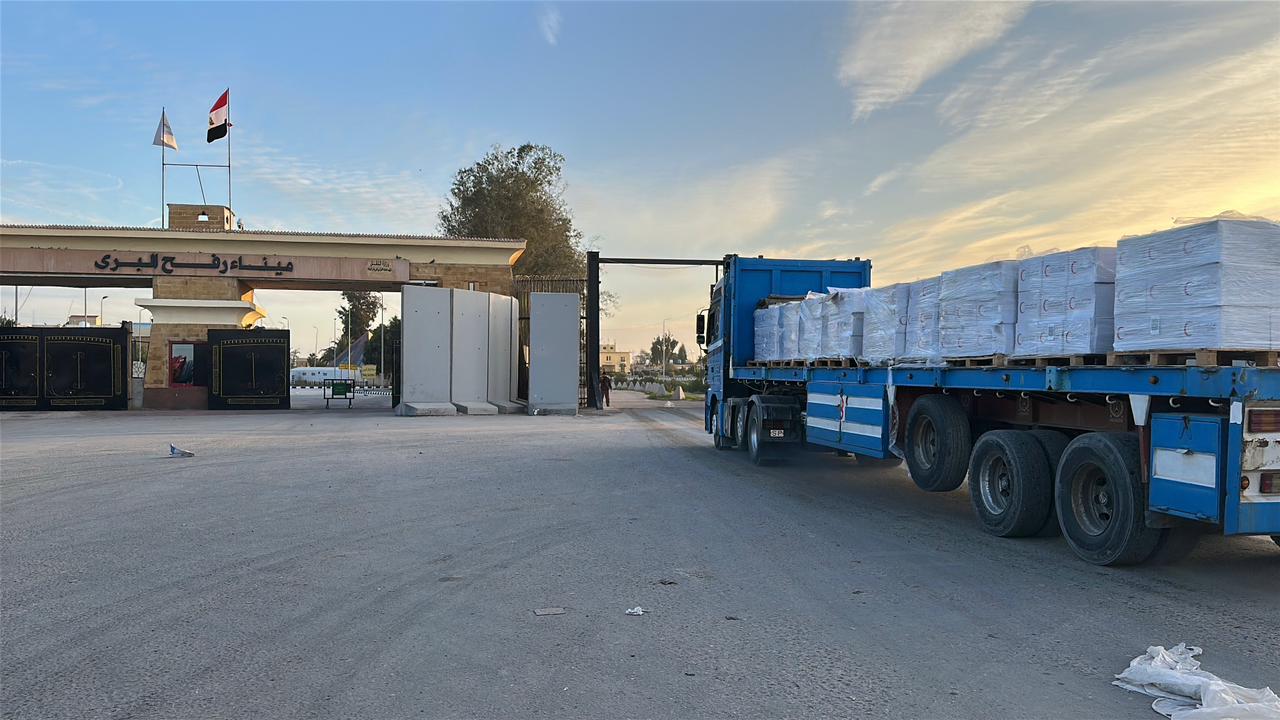 قافلة زاد العزة الـ112 إلى غزة