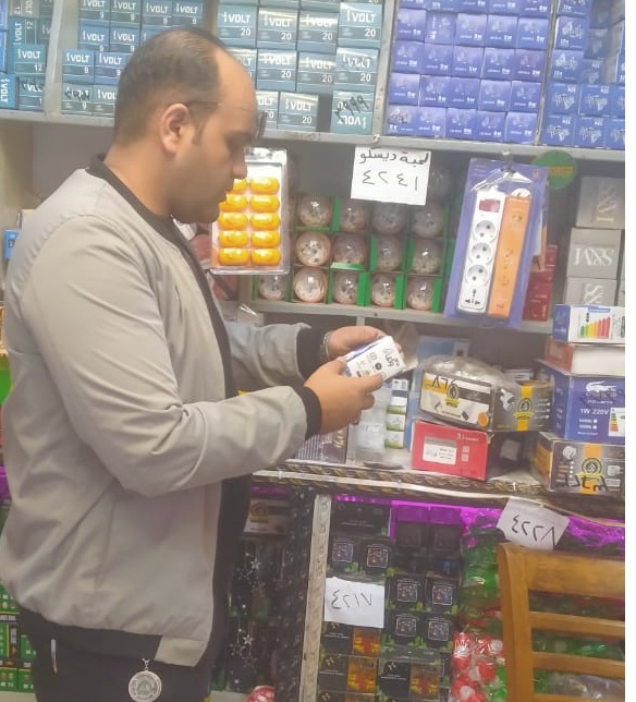 حملة تموينية على الأسواق