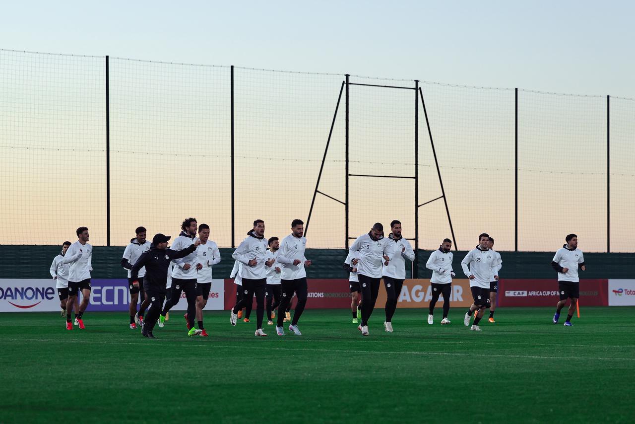 منتخب مصر يتدرب استعدادا لمواجهة كوت ديفوار (2)