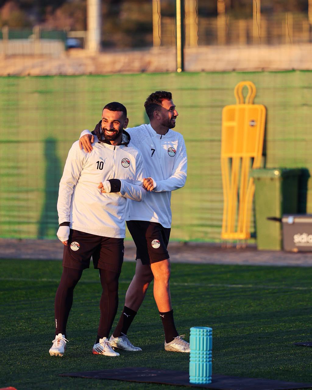 منتخب مصر يتدرب استعدادا لمواجهة كوت ديفوار (1)