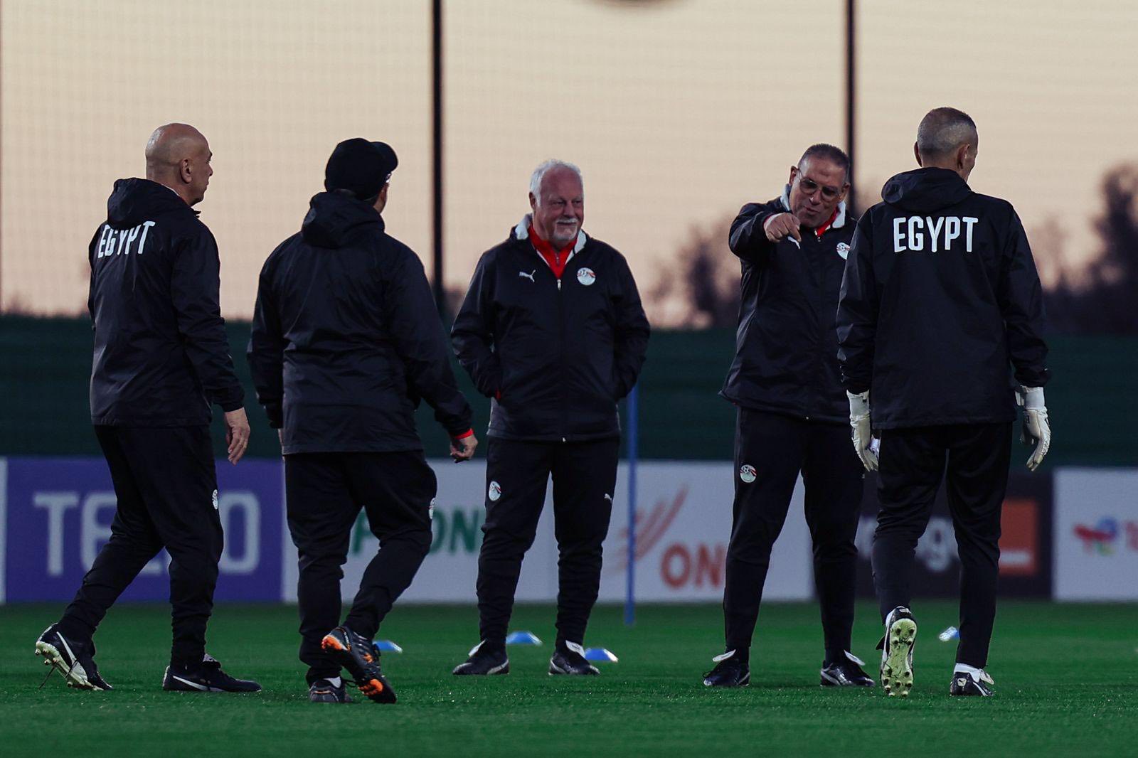 منتخب مصر يتدرب استعدادا لمواجهة كوت ديفوار (3)