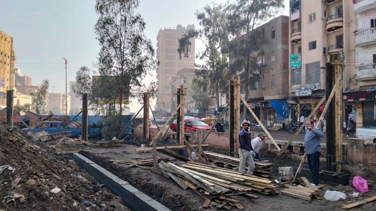 الأعمال الجارية لتوسعة الحملة الميكانيكية بسيدي سالم