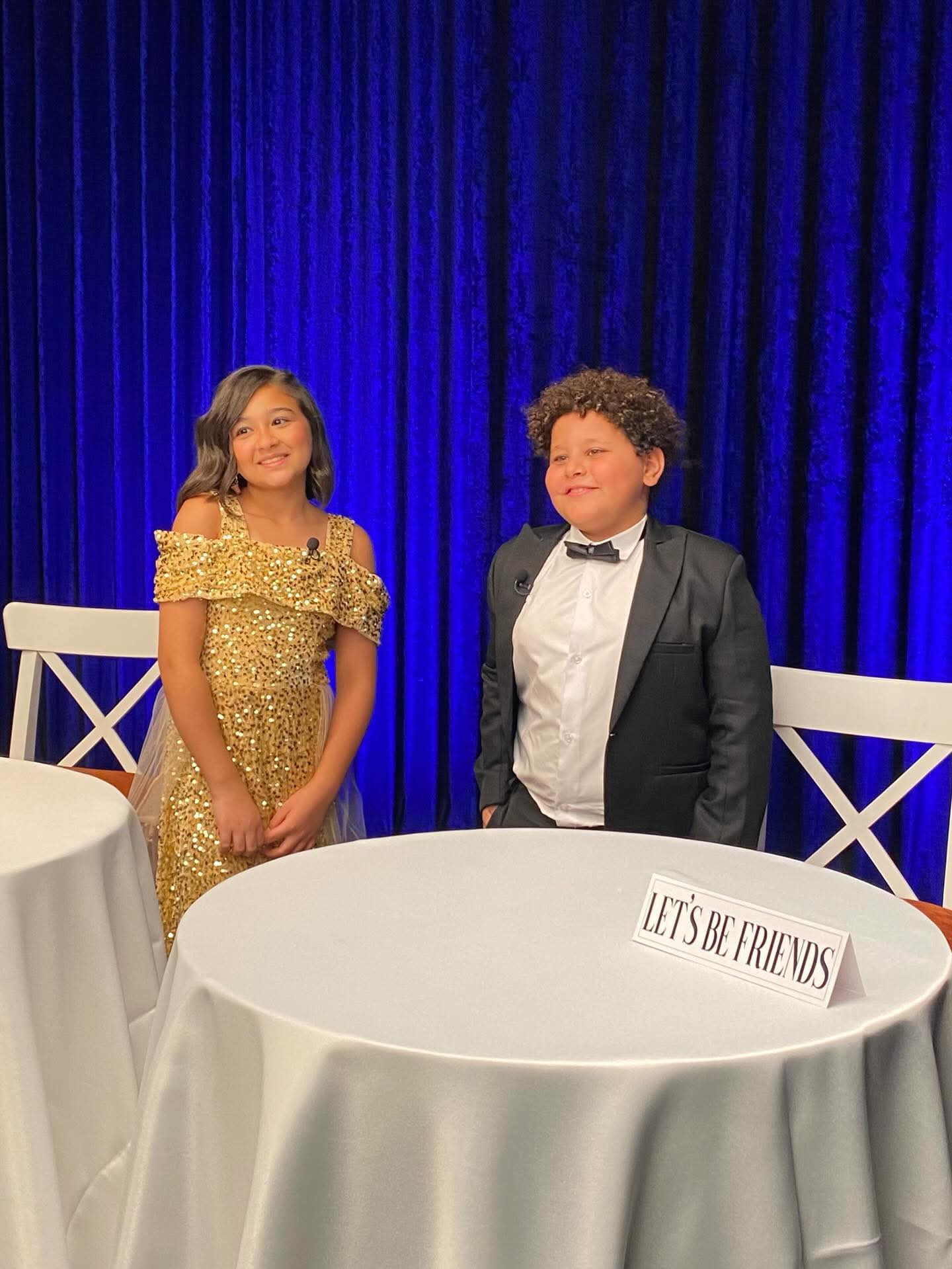 الطفل ريمون خلال البرنامج