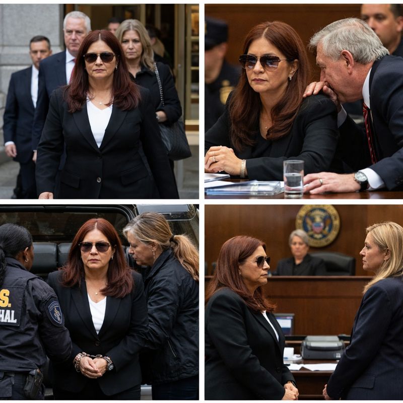 زوجة مادورو فى المحكمة زوجة مادورو فى المحكمة