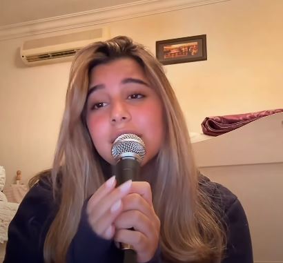 هنا ابنة شيرين عبد الوهاب والملحن محمد مصطفى