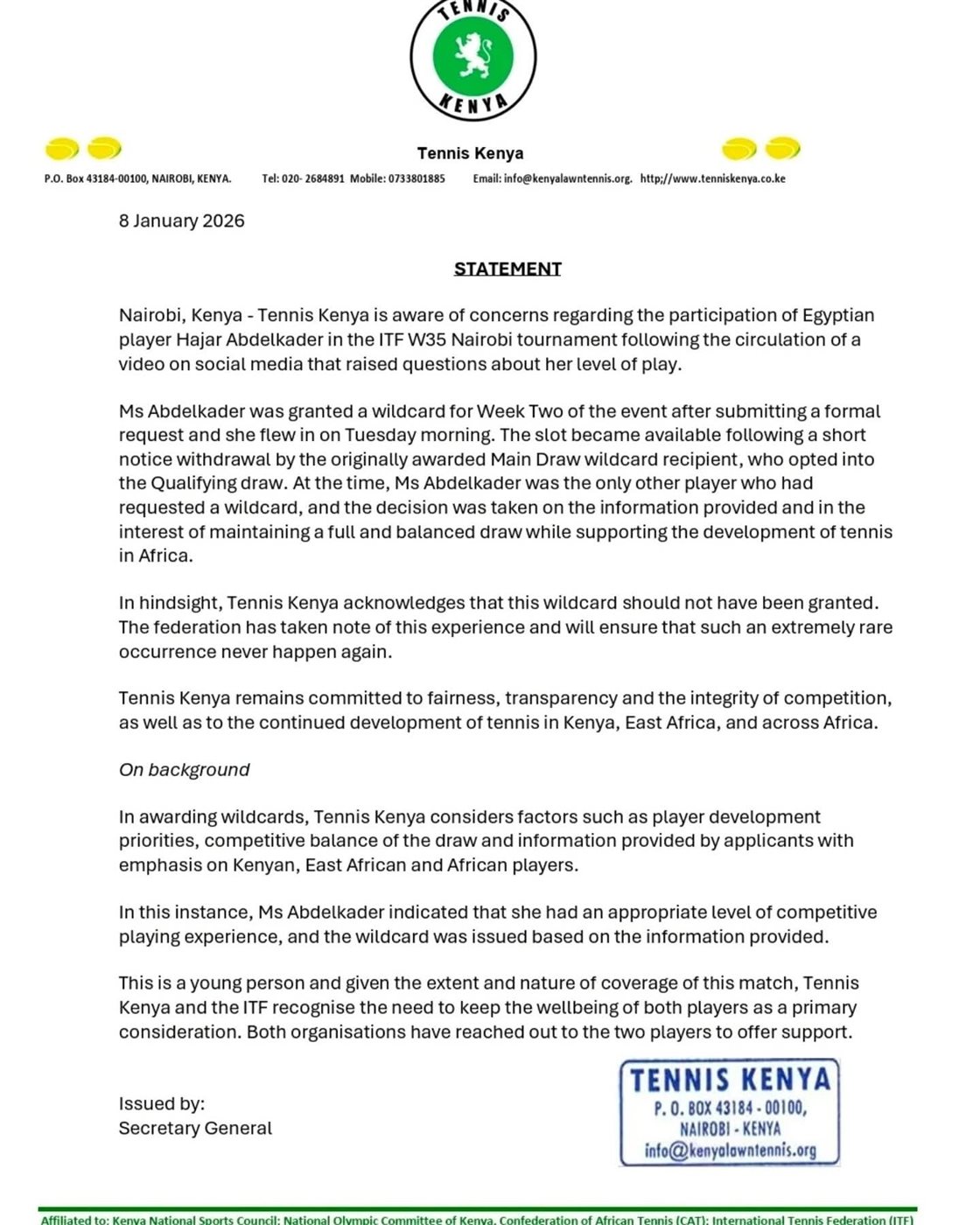 اتحاد الكيني