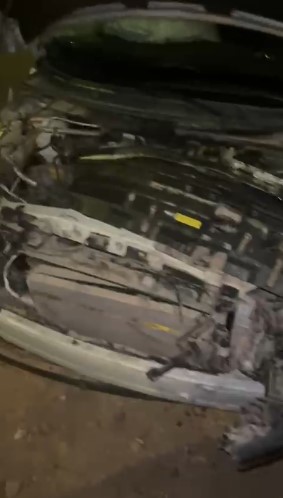 سيارة شقيق إيمان العاصي