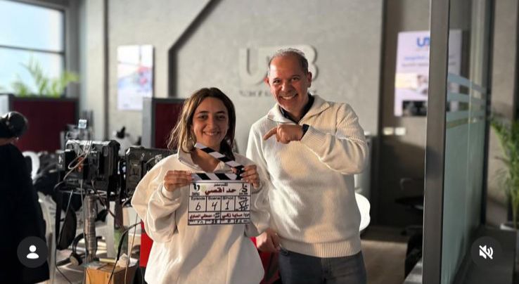 رامى امام بصحبة مايا اشرف زكى