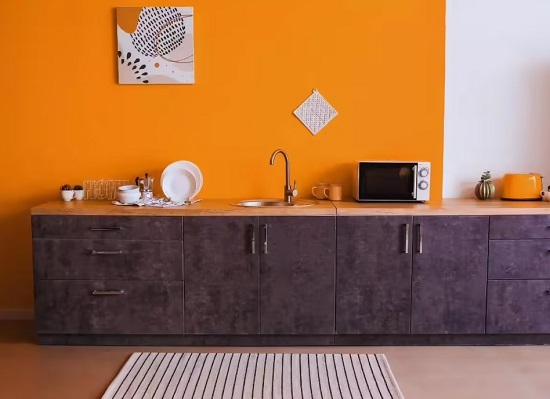 طلاء برتقالى طلاء برتقالى