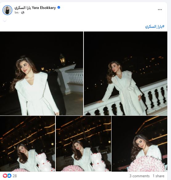 عيد ميلاد يارا السكري