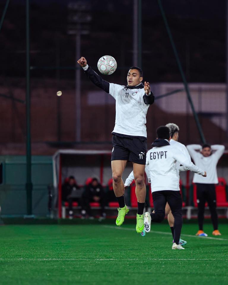 منتخب مصر يتدرب استعدادا لمواجهة كوت ديفوار (9)