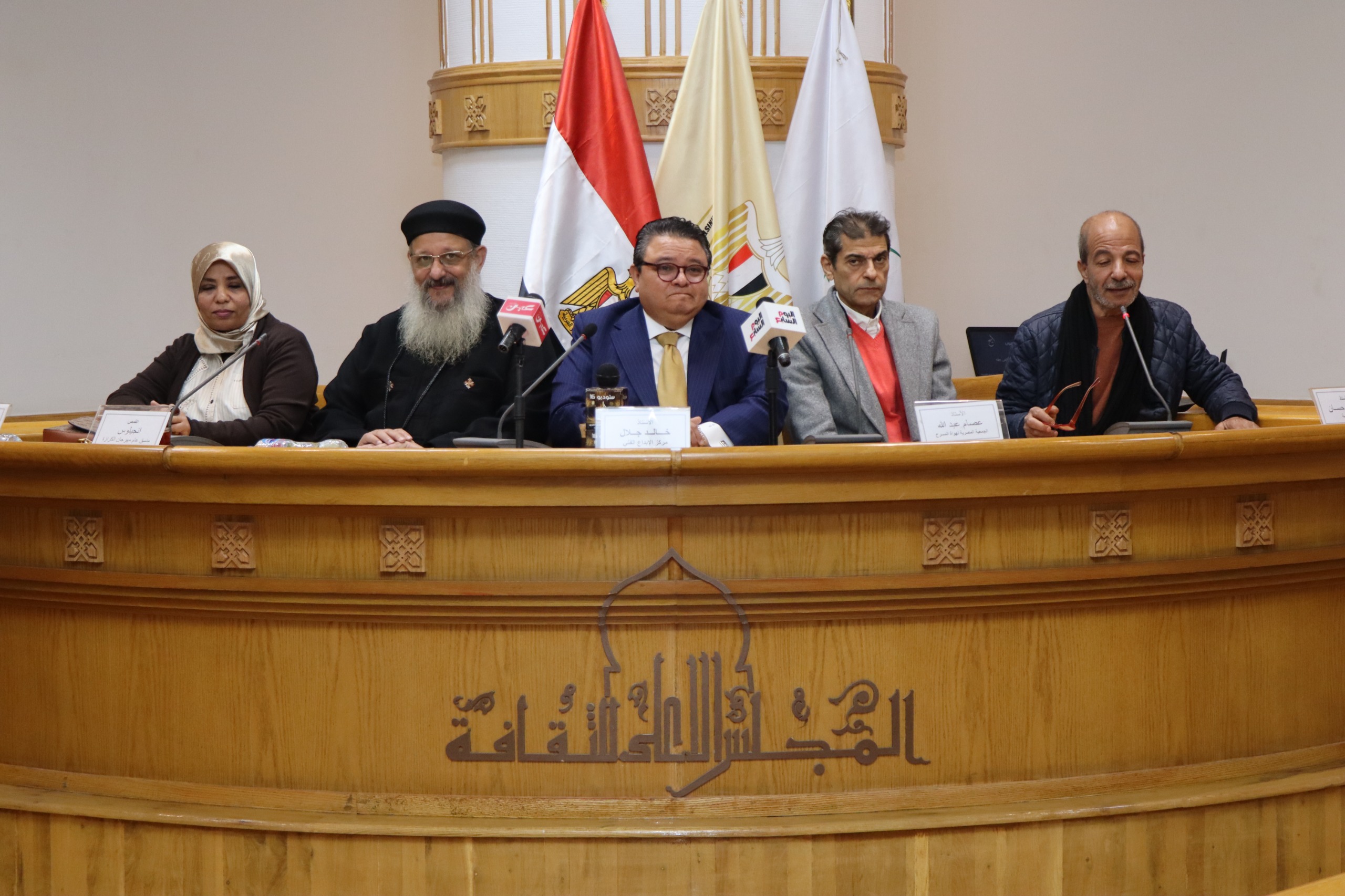 مؤتمر صحفي فى مهرجان المسرح العربى لتكريم 5 شخصيات