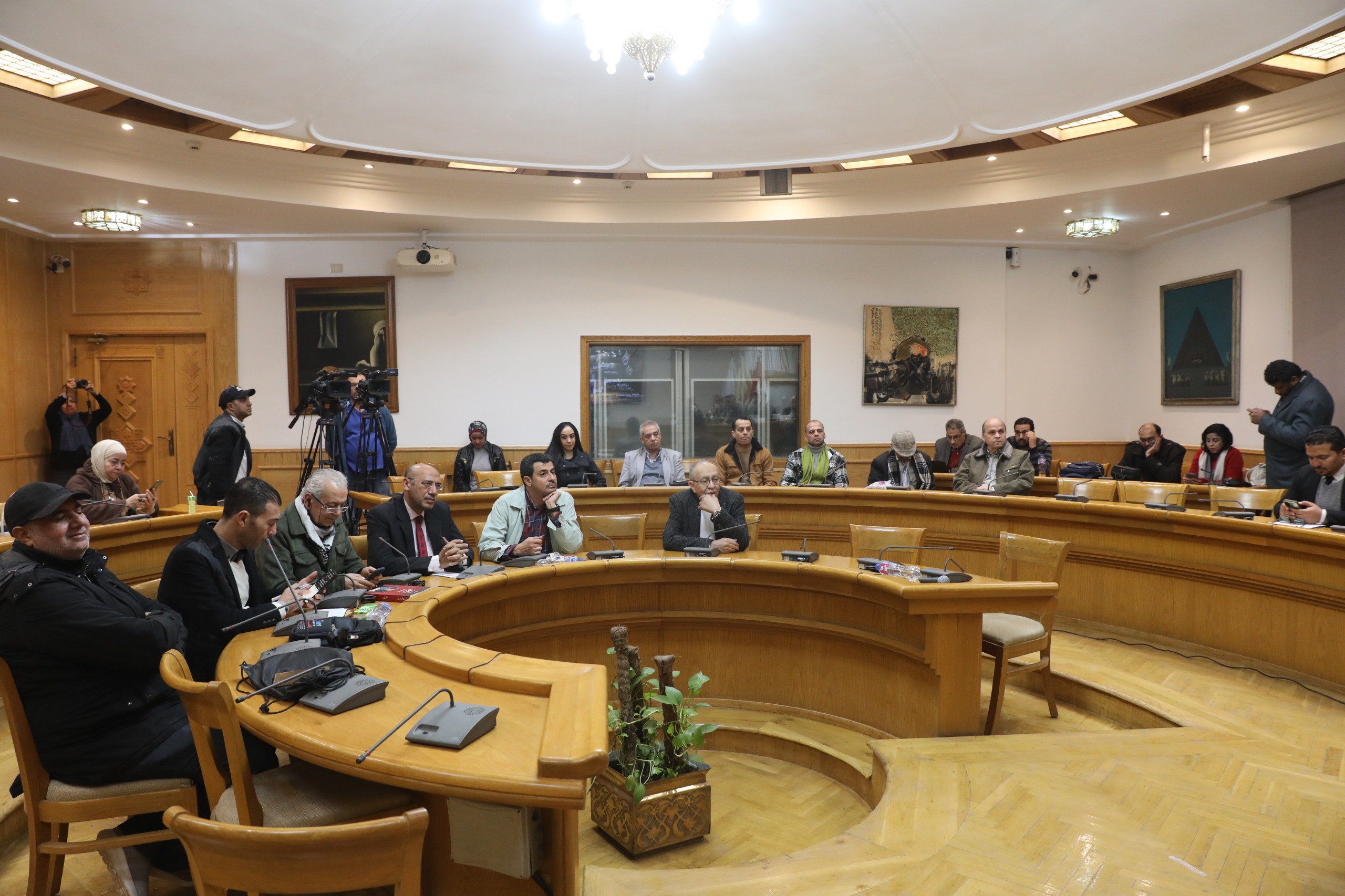 مؤتمر بمهرجان المسرح العربى