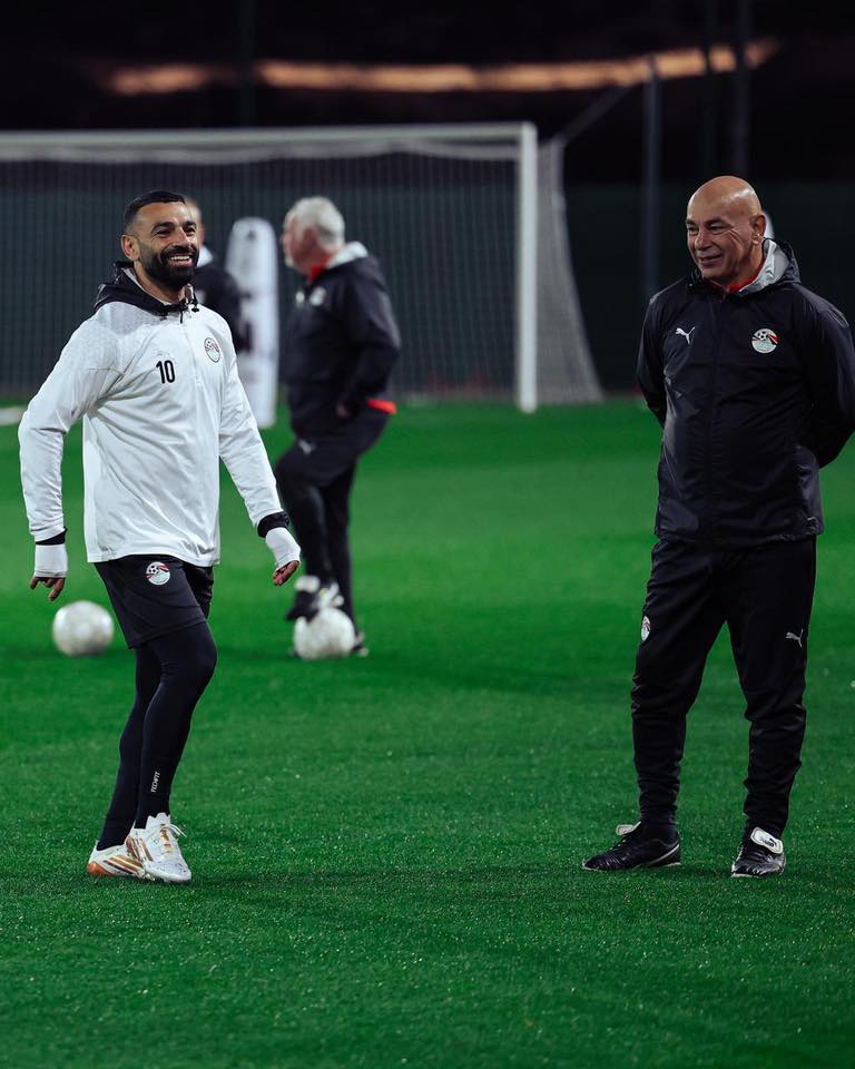 منتخب مصر يتدرب استعدادا لمواجهة كوت ديفوار (5)