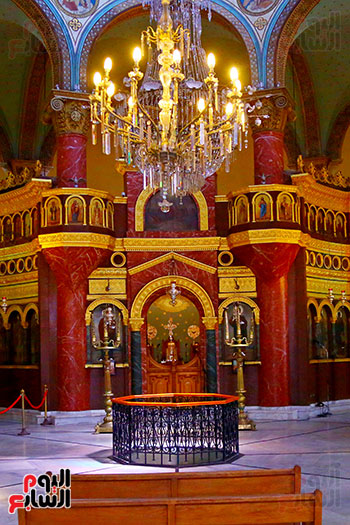 تصميم معماري فريد يميز كنيسة مار جرجس