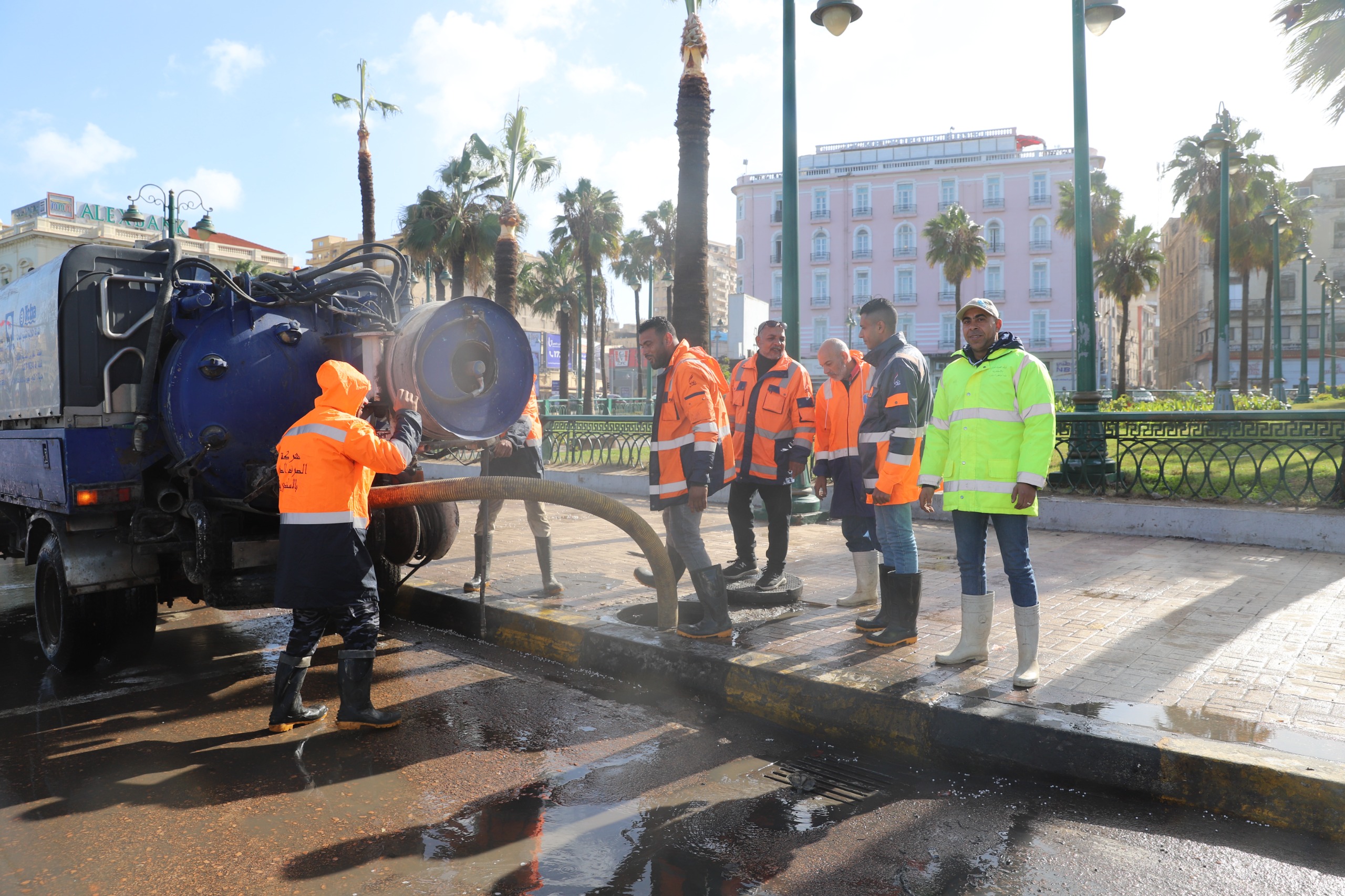 تصريف الامطار