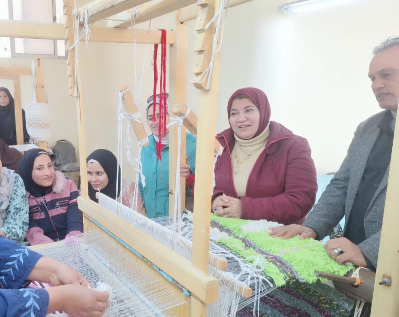 جانب من أعمال التدريب