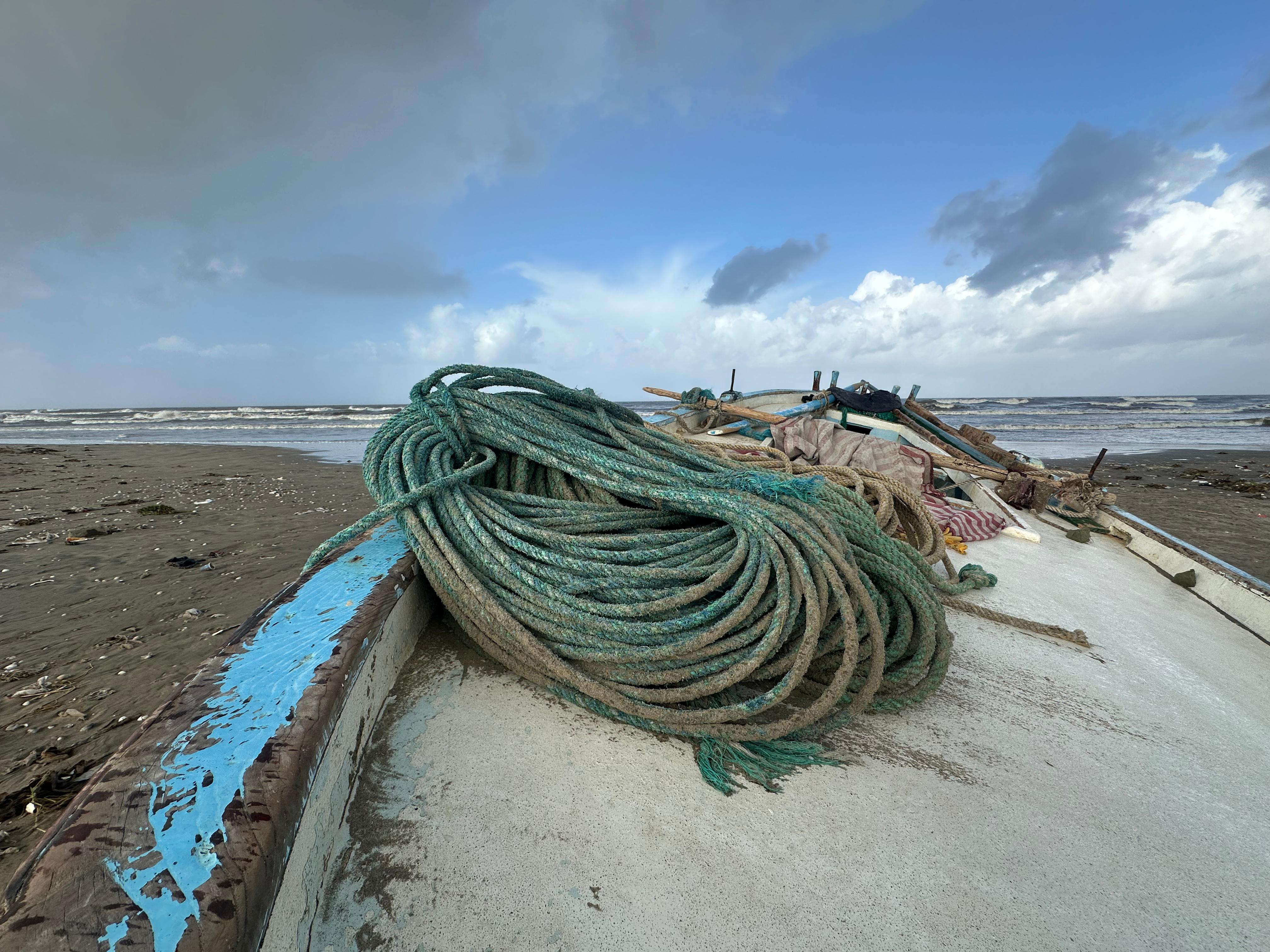 حبال المركب