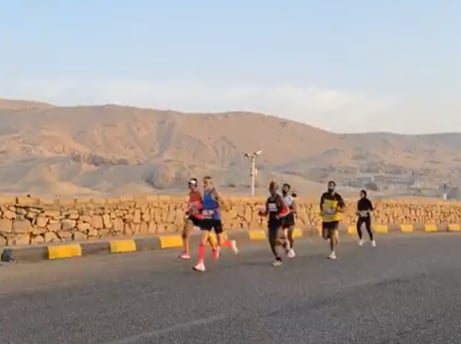 ماراثون مصر الدولي بالدورة 33 بمشاركة مشاركة عدائين من 47 دولة أجنبية وعربية