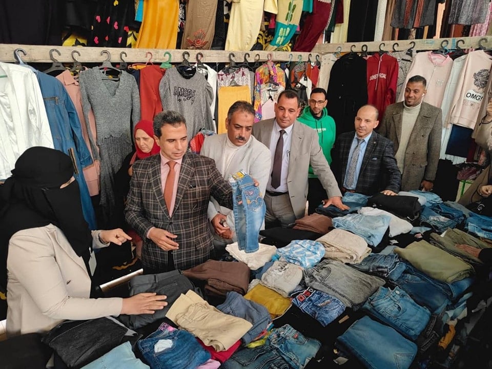 تنوع الملابس بمعرض شتاء دافئ بتعليم كفر الشيخ تنوع الملابس بمعرض شتاء دافئ بتعليم كفر الشيخ