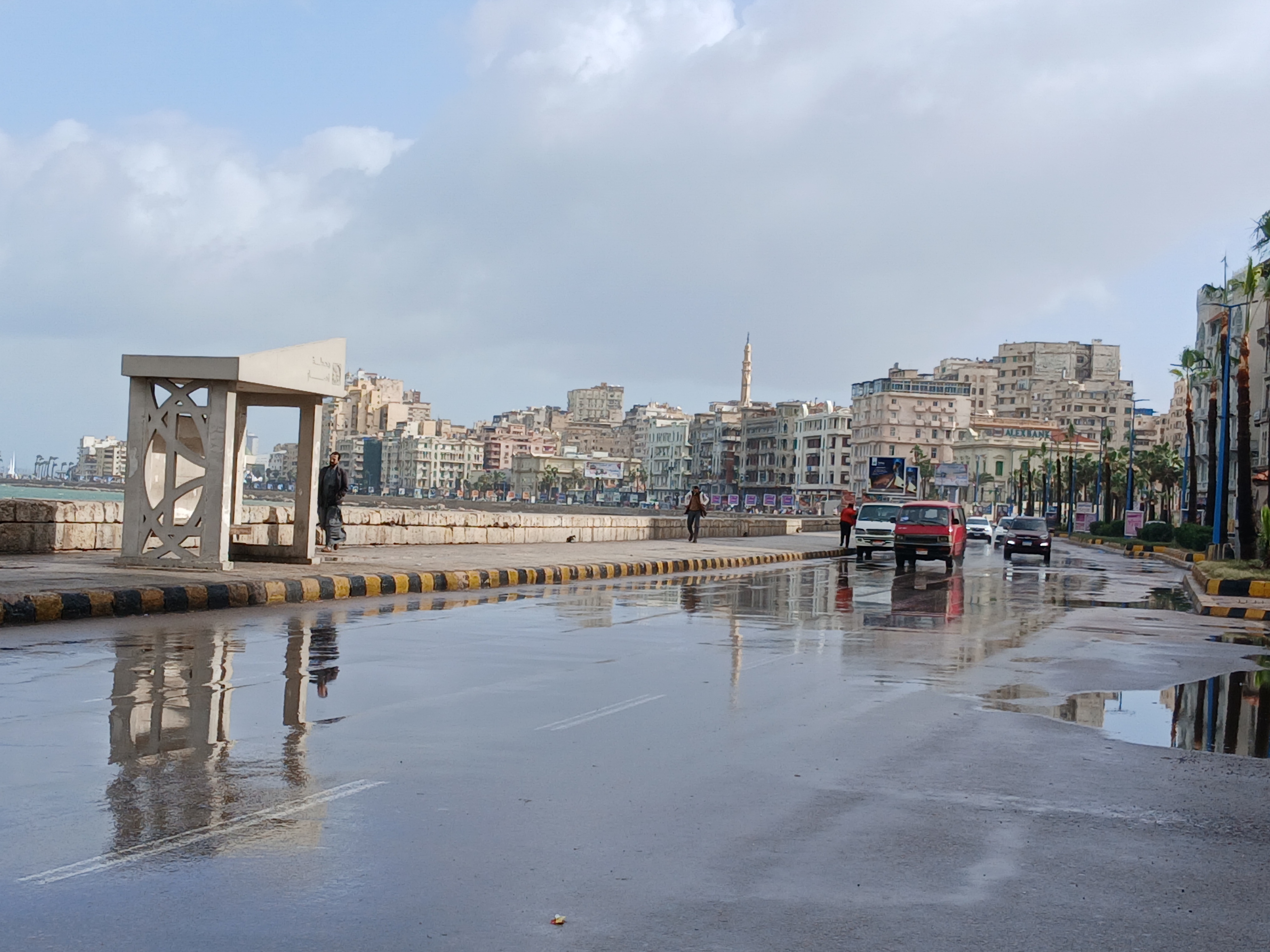 امطار نوة الفيضة الكبري بالإسكندرية امطار نوة الفيضة الكبري بالإسكندرية