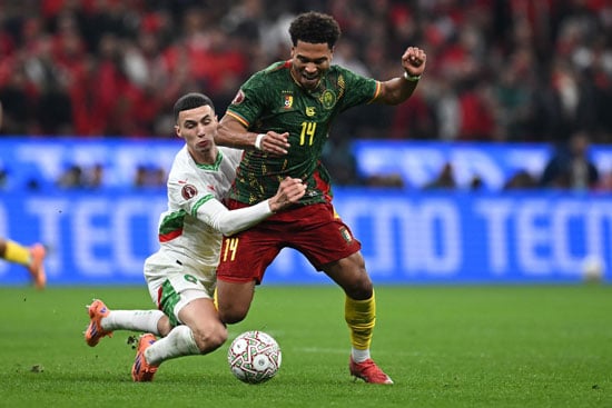 الكاميرون والمغرب الشوط الثاني الكاميرون والمغرب الشوط الثاني