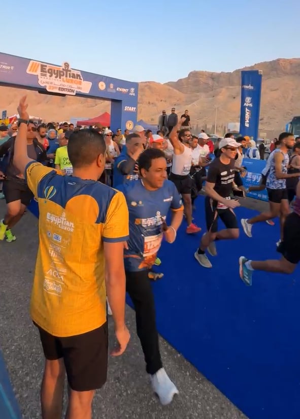 سباقات ماراثون مصر الدولي بالدورة 33 بمشاركة مشاركة عدائين من 47 دولة