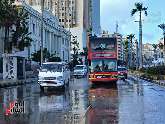 امطار-غزيرة-تضرب--الإسكندرية