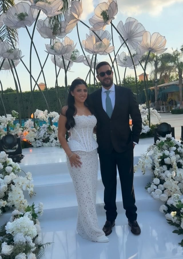 مريم مجدي الهوارى وخطيبها مريم مجدي الهوارى وخطيبها