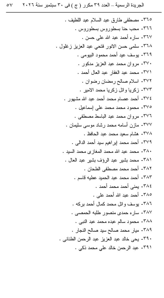 قرار جمهوري  (57)