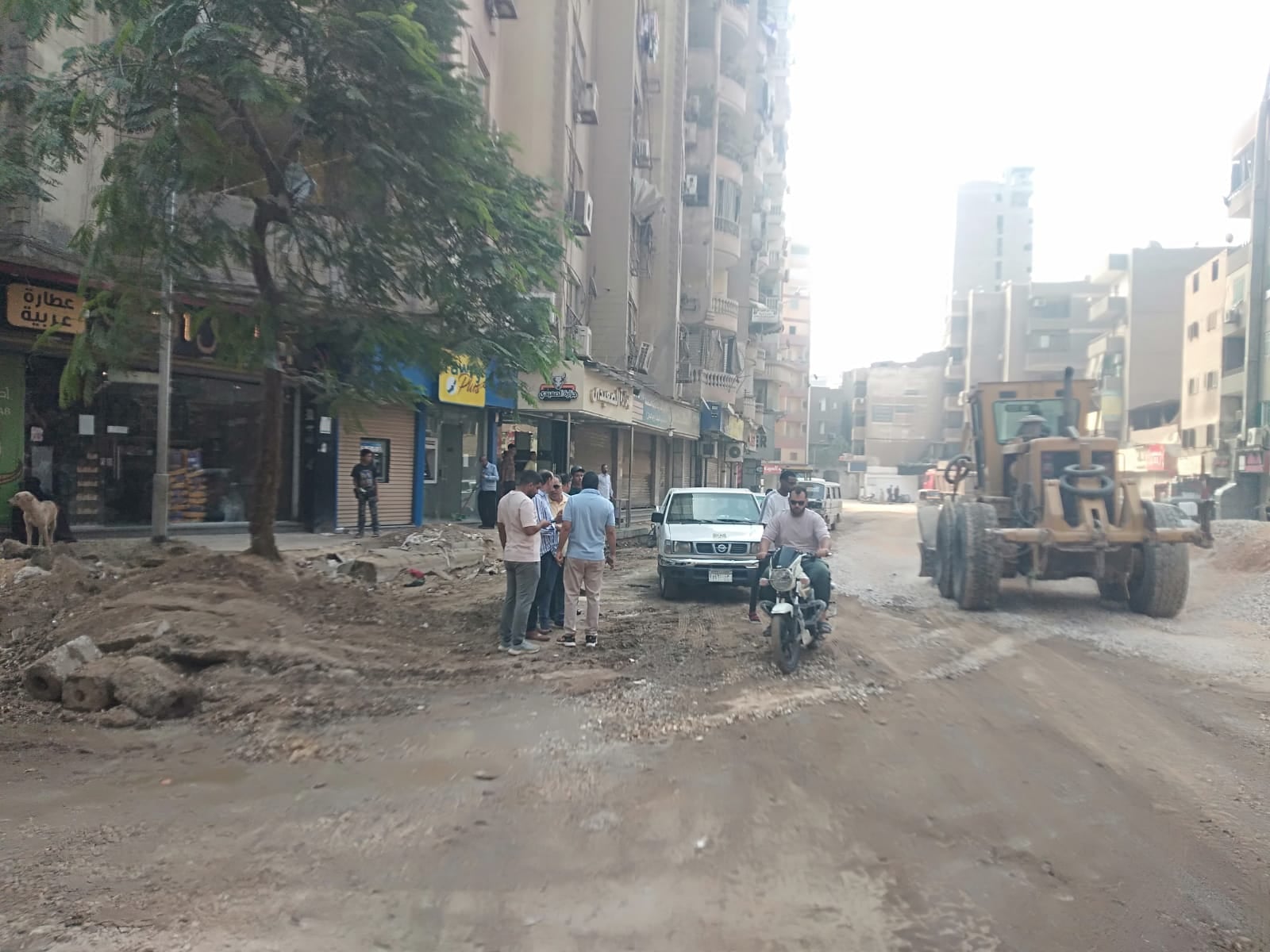 تطوير شوارع بولاق الدكرور لتحسين الحركة تطوير شوارع بولاق الدكرور لتحسين الحركة