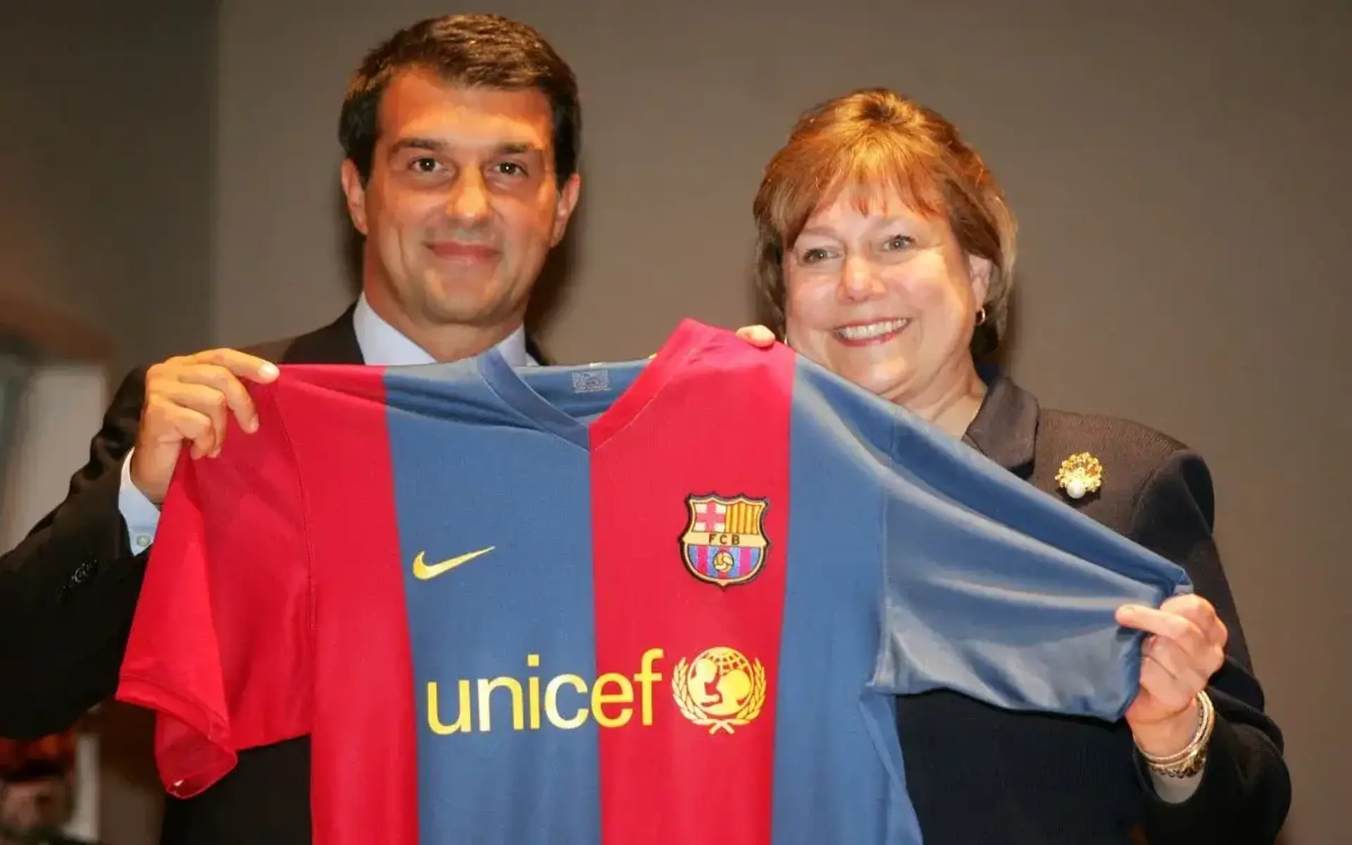 برشلونة واليونيسف