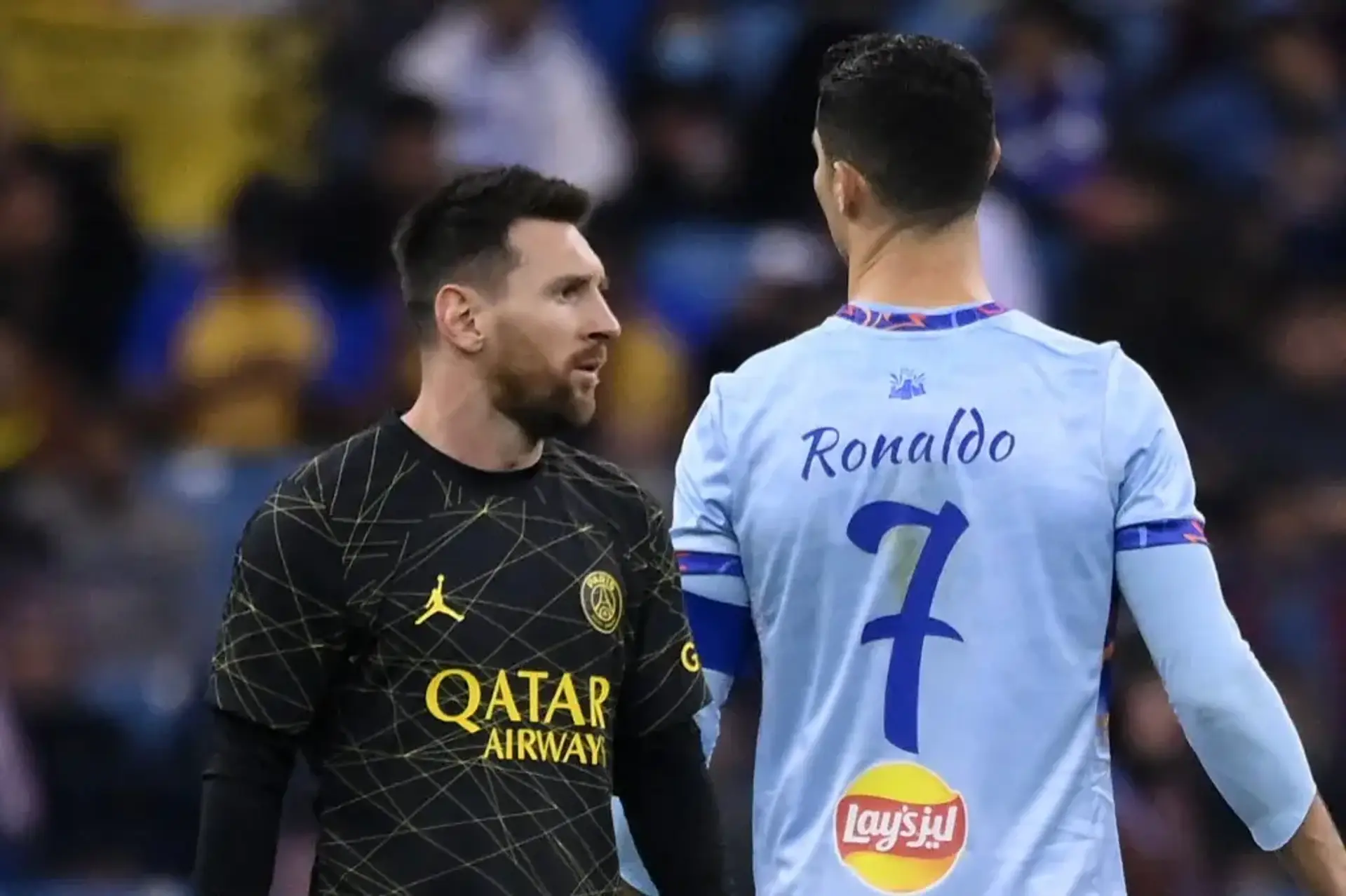 ميسي ورونالدو في الرياض