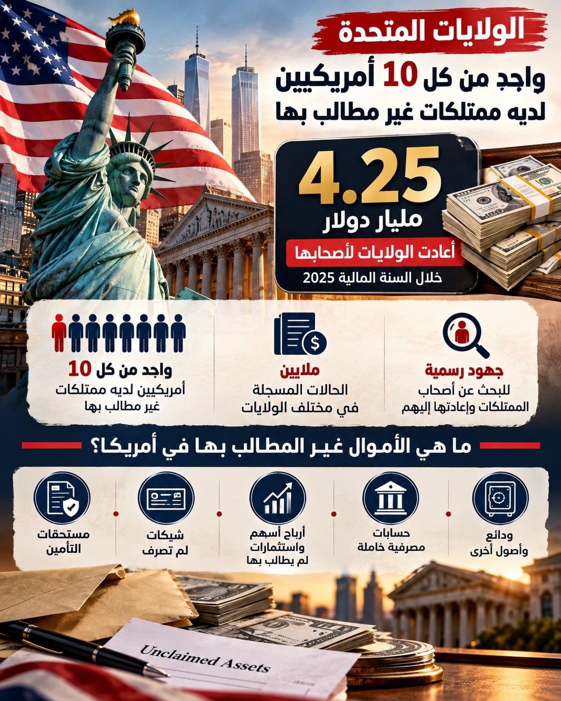 الاقتصاد المنسي داخل الولايات المتحدة