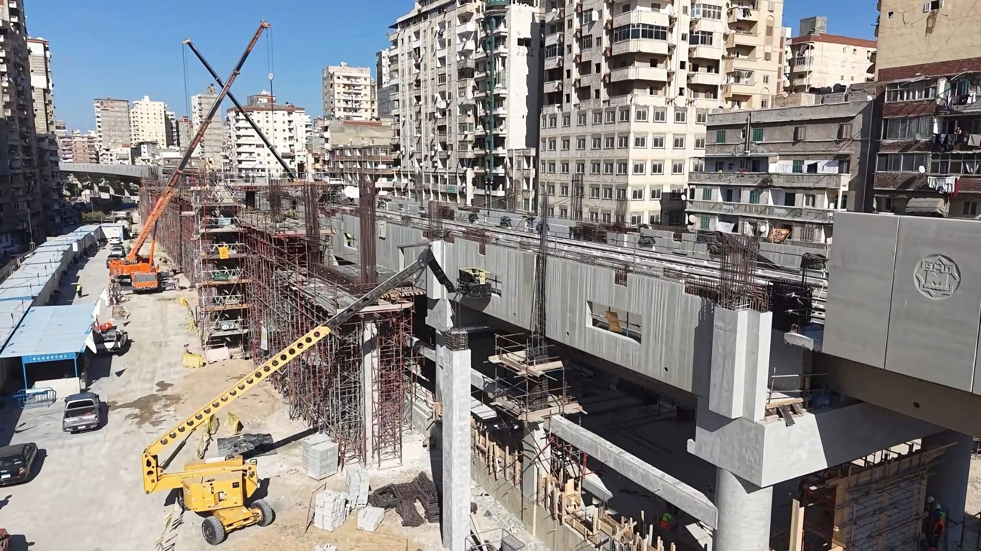 انشاء المحطات الجديدة