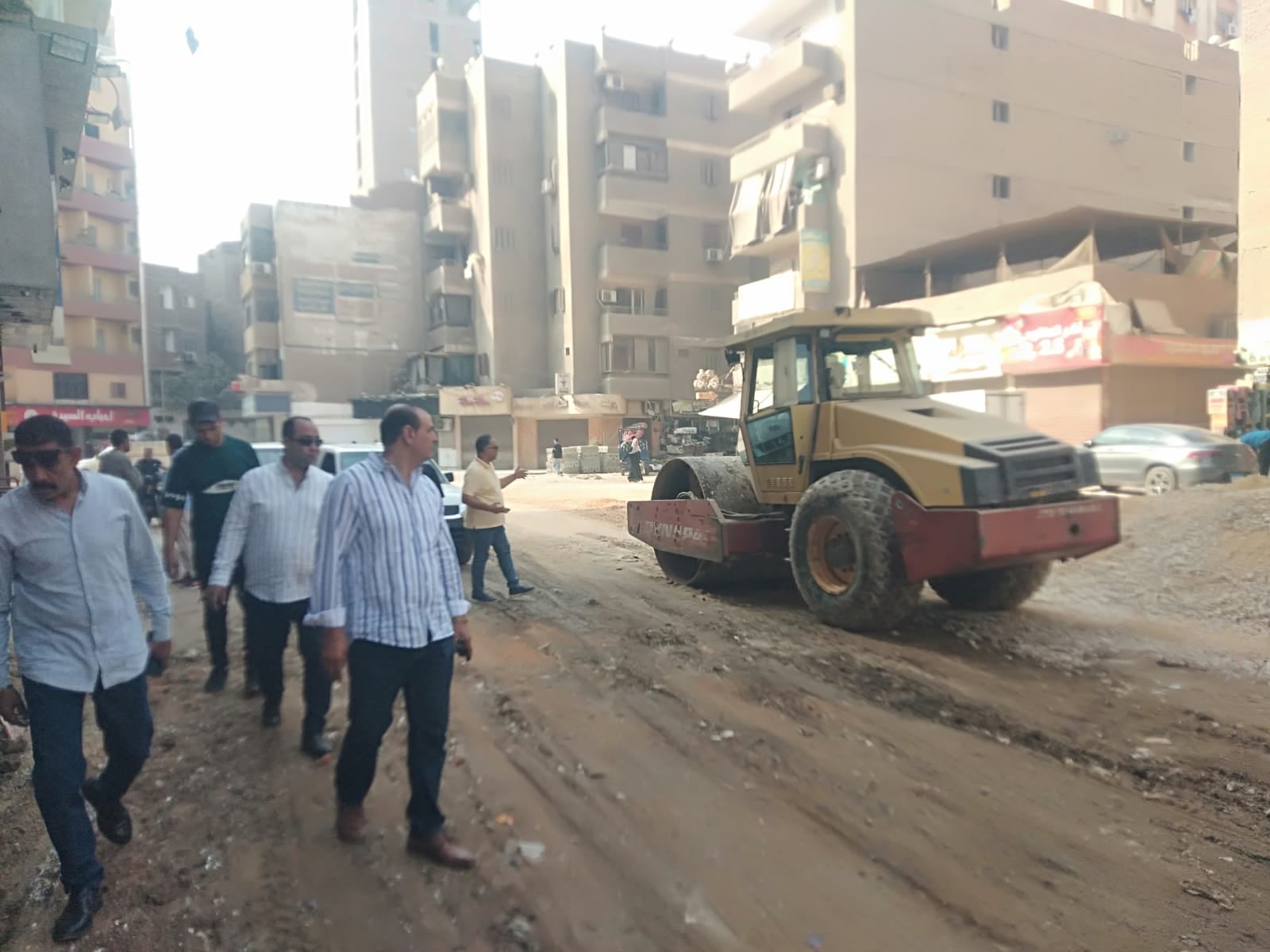 رفع كفاءة الشوارع في حي بولاق الدكرور رفع كفاءة الشوارع في حي بولاق الدكرور