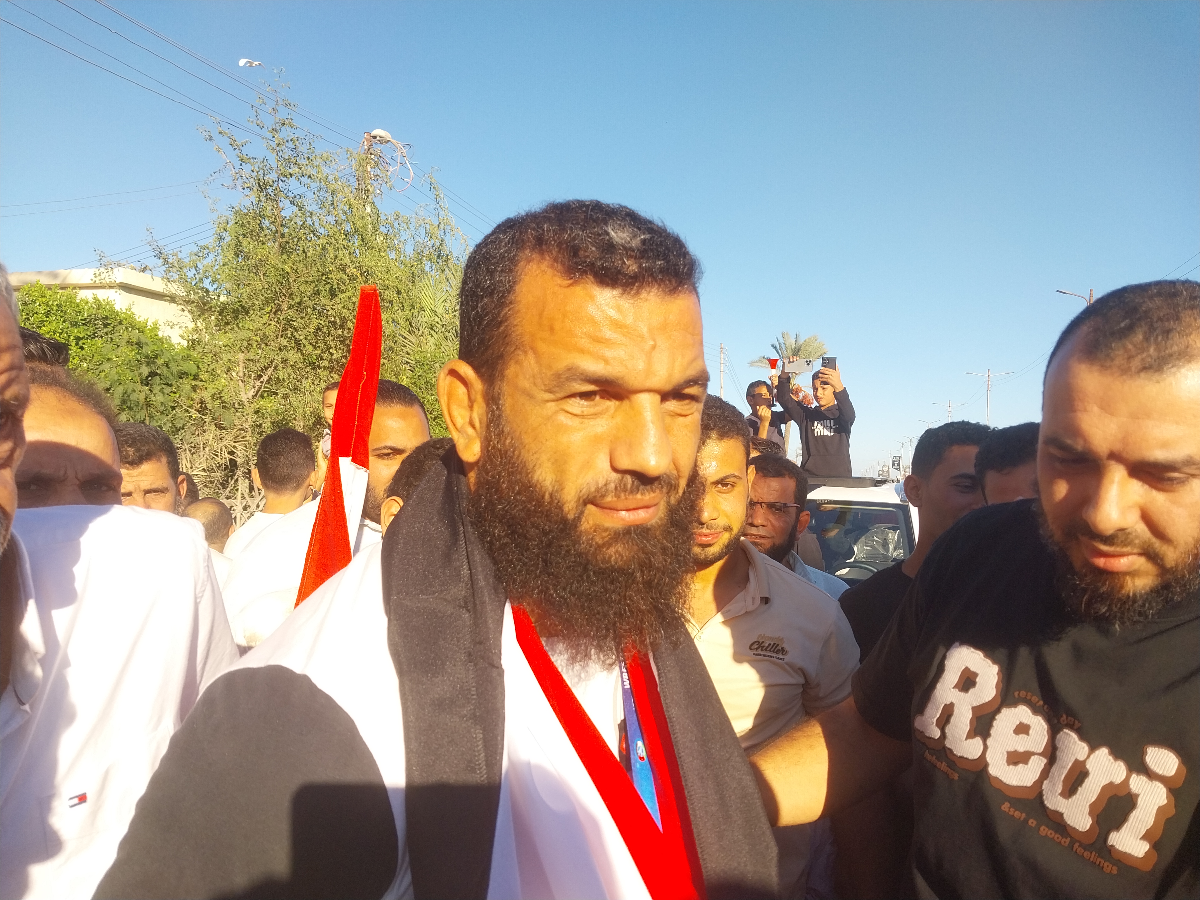 كابتن طارق الشافعي بطل مصر في المصارعة