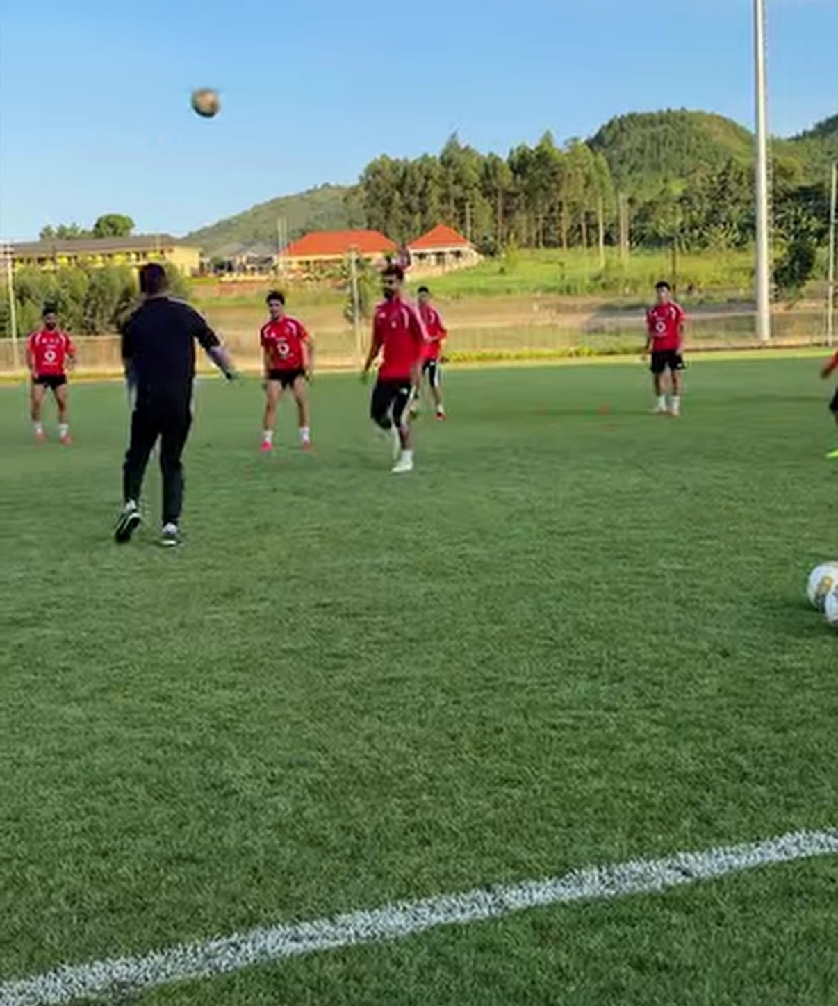 مران فريق الاهلى فى أوغندا (4)