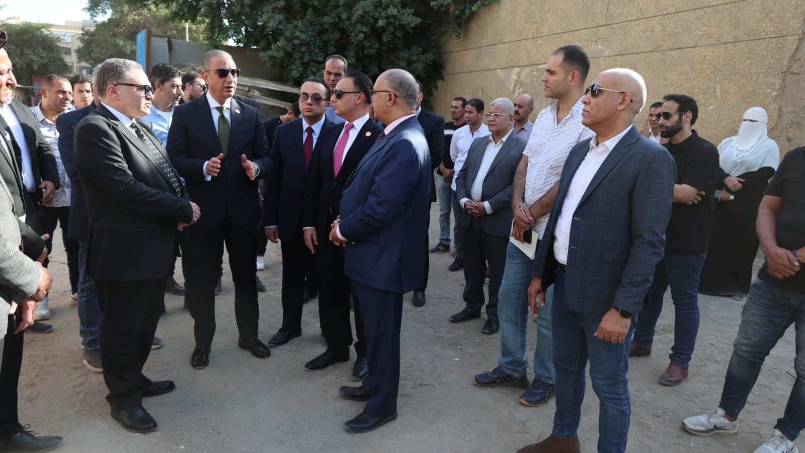 جولة محافظ الجيزة جولة محافظ الجيزة